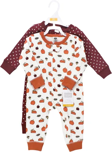 Vista 2 de Hudson Baby Pijama de algodón para dormir y jugar para bebé niña
