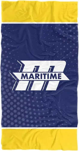 Vista 240 de LOGOVISION Manta Abilene Christian University, 30x60 Logo Dots CottonFront/PolyBackBeachTowel