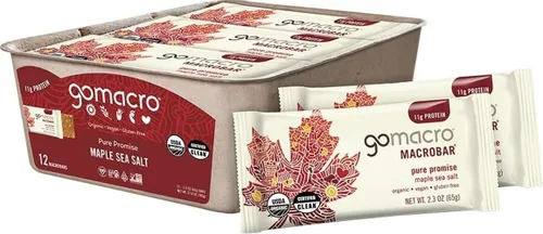 Vista 13 de Barritas de proteína GoMacro veganas y orgánicas