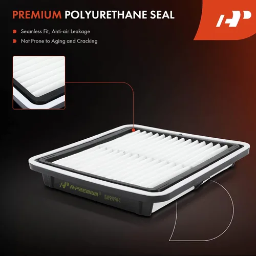 Vista 5 de A-Premium Filtro de aire de motor de 2 piezas compatible con el modelo Subaru - Impreza (2008-2016), Legacy(2005-2019), Outback (2005-2019)
