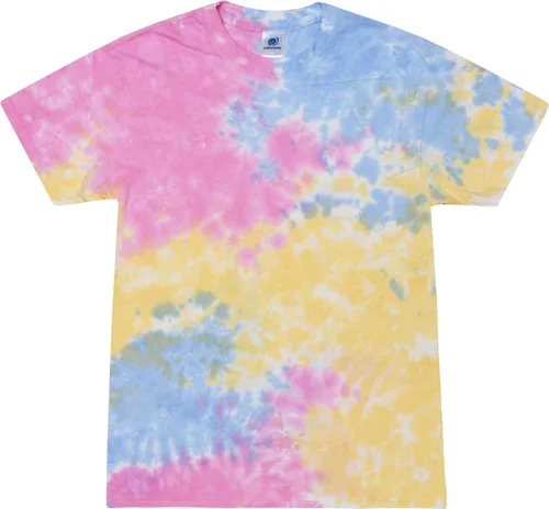 Vista 13 de Colortone Camisetas Tie Dye para Hombre y Mujer - Camisetas de manga corta unisex Tie-Dye para adultos Acadia