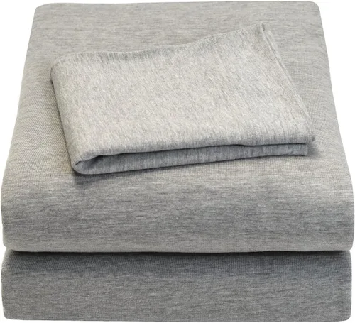 Vista 19 de Juego de sábanas Crescent Bedding de 100% algodón, extralargas, suaves y cómodas para cama de dos plazas
