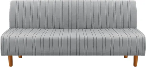 Vista 32 de H.VERSAILTEX Fundas de Loveseat de Alta Elasticidad, Funda de Sofá de 1 Pieza Antideslizante con Parte Inferior Elástica, Fundas de Sofá Gruesas