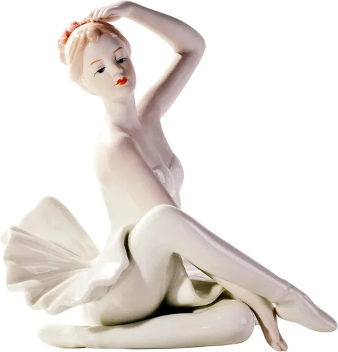 Vista 13 de MTME - Figuras de porcelana para ballet, estatua esculpida, artesanía, artículos de arte, escultura, decoración del hogar
