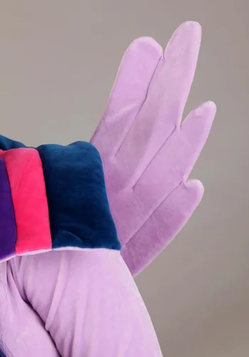 Vista 5 de My Little Pony Twilight Sparkle Disfraz para mujer, overol de unicornio alado morado