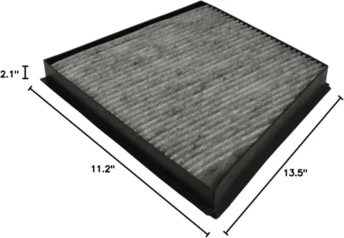 Vista 5 de ECOGARD XC45772C Filtro de aire de cabina prémium con carbón activado Compatible con Mercedes-Benz E350 3.5L 2006-2009; 2003-2006 E320 3.2L, E500