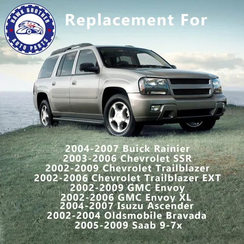Vista 2 de Brazo de control trasero de repuesto, repuesto para kit de suspensión trasera, brazo de control compatible con Chevrolet Trailblazer 2002-2009, GMC