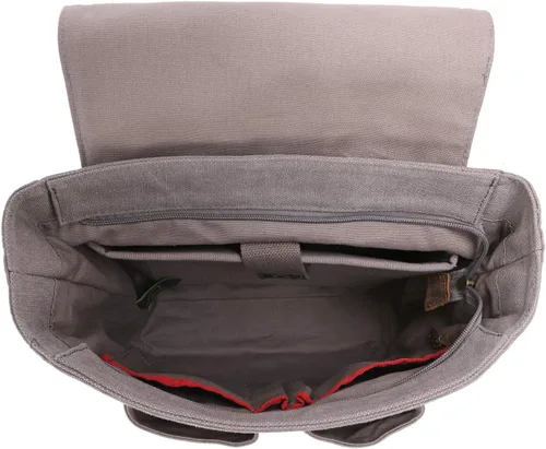 Vista 6 de TSD Brand Atona - Mochila de lona, Gris