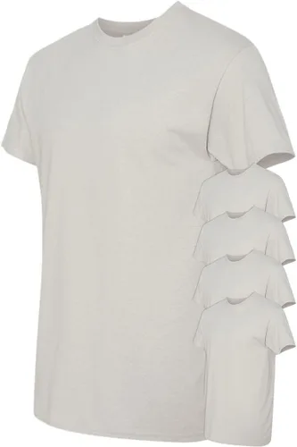 Vista 39 de Gildan Camiseta G500 para hombre Ceniza/baya