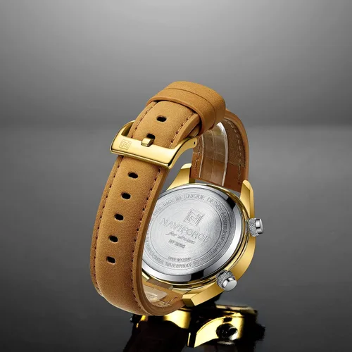 Vista 7 de AIMES Watches for Men Military Digital Sport Stylish Casual Analog Quartz Waterproof Watch Multifunction Leather Business Dress Wristwatch for Men