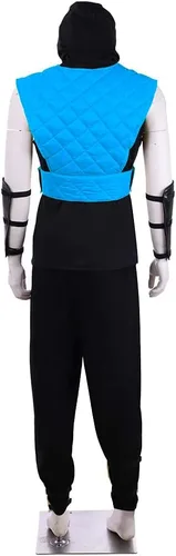Vista 4 de 1791's lady Disfraz de cosplay MK 11 Sub Zero para hombre