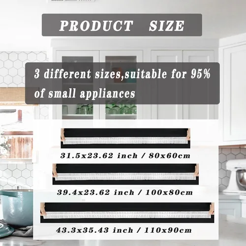 Vista 6 de STAYWILD 30 piezas de cubiertas protectoras para polvo de pequeños electrodomésticos de cocina, cubiertas desechables de plástico engrosadas