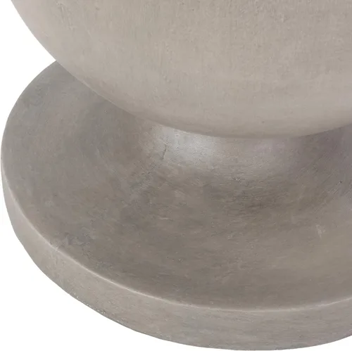 Vista 5 de Christopher Knight Home Cayce - Mesa auxiliar de hormigón ligera para exteriores, acabado concreto