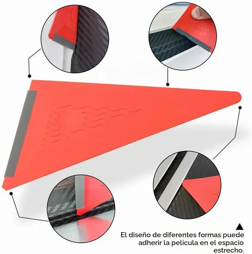 Vista 7 de Kit de herramientas de envoltura de vinilo para envoltura de coche, aplicación de película de tintado de ventana e instalación de PPF, incluye