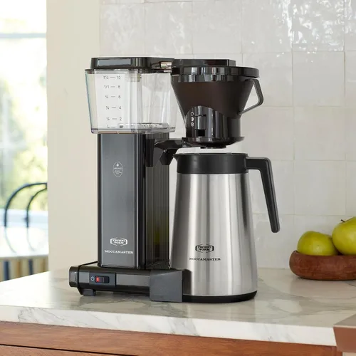 Vista 4 de Cafetera Technivorm-Moccamaster KBT. Cafetera con garrafa térmica para 10 tazas, Negro