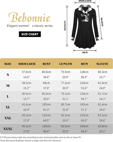 Vista 5 de Bebonnie Sudaderas casuales de manga larga con cuello en V para mujer con botones