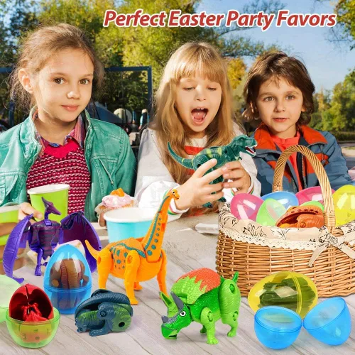 Vista 5 de OCATO Huevos de Pascua rellenos de huevos de Pascua Jumbo Rellenos
