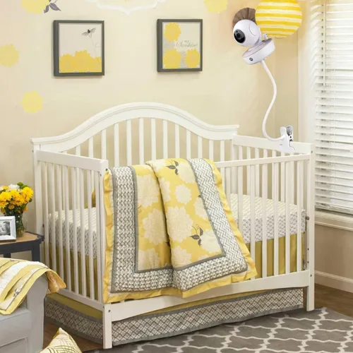 Vista 4 de wochel Soporte universal para monitor de bebé para ANMEATE SM24, Arlo, Motorola, Owlet Cam y la mayoría de los monitores de bebé, soporte flexible