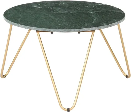 Vista 10 de mesas de Centro para sala Dining Table setCoffee Table Green 15.7"x15.7"x15.7" Real Stone with Marble TextureSuitable for bedrooms, Living Rooms
