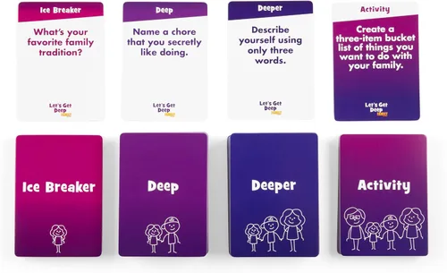 Vista 5 de What DO You Meme? Let's Get Deep Family Edition - Tarjetas de conversación familiar - Juegos de cartas para conocerse