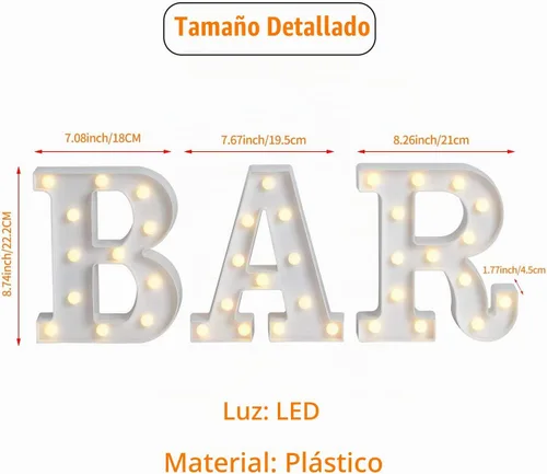 Vista 4 de Luces LED de marquesina para bar, bar, bar, fiesta, boda, decoración, funciona con pilas, lámpara de Navidad para decoración de bares