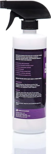 Vista 4 de CycleMagic - Limpiador y acondicionador de motocicleta Clean and Shine para motocicleta, limpiador de cromo, limpiador de cuero, pintura, elimina