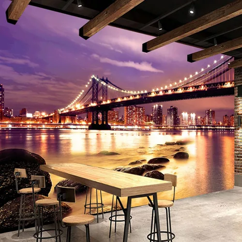 Vista 8 de Papel tapiz 3D de gaviota de playa, papel tapiz de globo de aire caliente de coco, murales panorámicos extraíbles, adecuado para decoración
