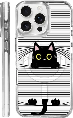 Vista 65 de Funda para iPhone 13 Pro, transparente con bonito patrón de tiburón azul, compatible con Magsafe funda protectora suave para mujeres y niñas (blanco)