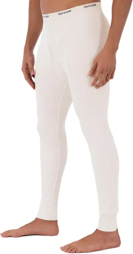 Vista 4 de Fruit of the Loom - Ropa interior térmica, clásica, de altura media y tejido gofre, para hombre, (paquetes de 1 o 2 unidades)