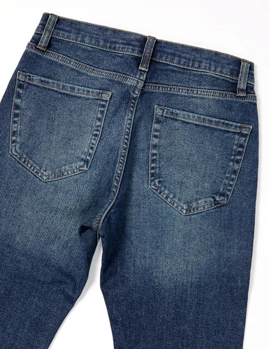 Vista 5 de Tienda Essentials Jeans de corte recto para hombre