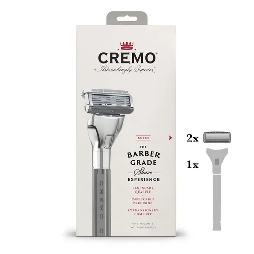 Vista 4 de Cremo Asombrosamente superior grado peluquero sistema recargable maquinilla de afeitar