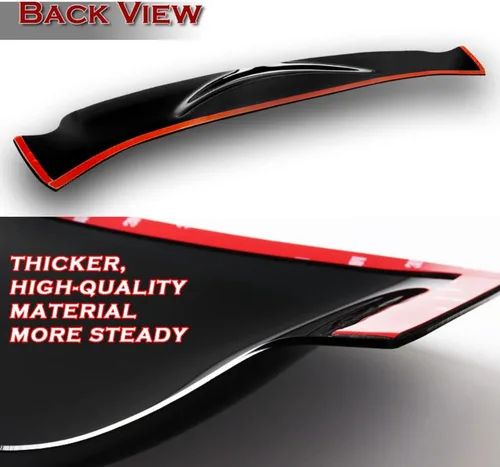 Vista 4 de Q1-TECH, Alerón de techo de ventana trasera compatible con Lexus IS250 / IS350 / is-F ISF 2006-2013, alerón de visera de techo de ventana trasera