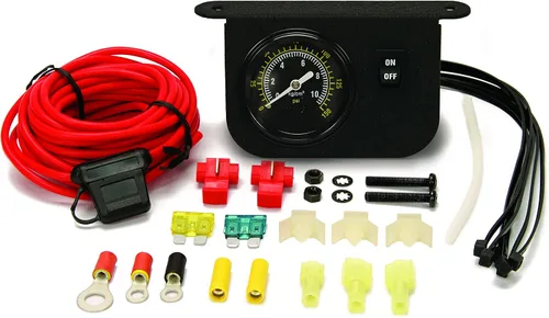 Vista 4 de VIAIR Sistema de aire integrado Dual Stealth Black 400C (4.55 CFM - 150 PSI - 60 Amp - 12V - 2.0 galones. Tanque)