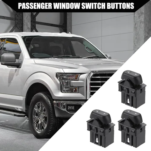 Vista 3 de NO.5L1Z-14529-BA Botones de interruptor de control de ventana para Ford Expedition 2003-2006 para Ford F-150 2004-2008 / lado
