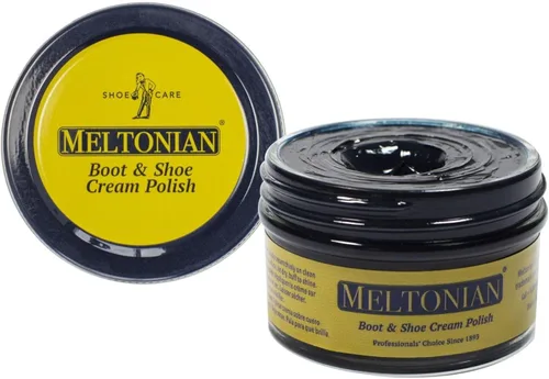 Vista 40 de Meltonian Betún en Crema para Zapatos, Betún para Botas, Betún para Zapatos de Cuero a Base de Aceite con Cera de Abejas, Restaura y Protege, Más