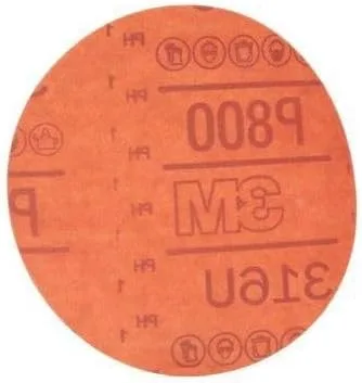 Vista 8 de 3M Hookit 01303 - Disco abrasivo rojo, 5 pulgadas, grano 40+ sin agujero, paquete de 25 para lijado automotriz, lijado de imprimación, lijado