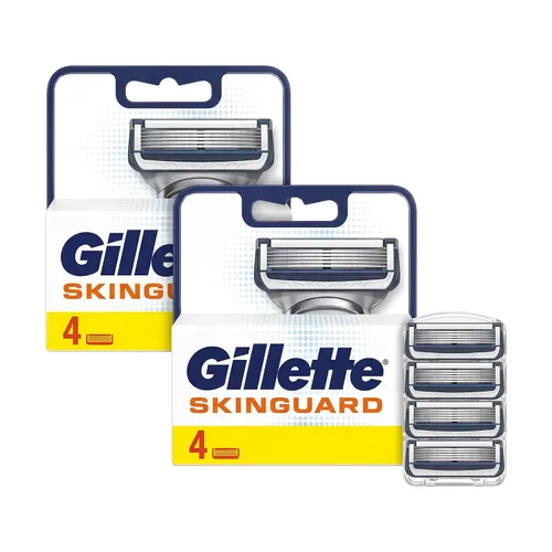 Vista 11 de Gillette SkinGuard - Cuchillas de afeitar para hombre, 4 recambios de cuchillas