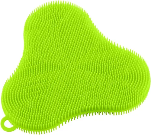 Vista 5 de Kuhn Rikon 20441 Stay Clean Silicone Clover Scrubber talla única rojo