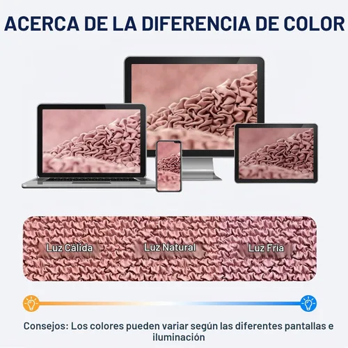 Vista 4 de PAULATO BY GA.I.CO. Funda elástica para silla de oficina y juegos, funda transpirable para sillón de computadora de escritorio con cremallera Rosa