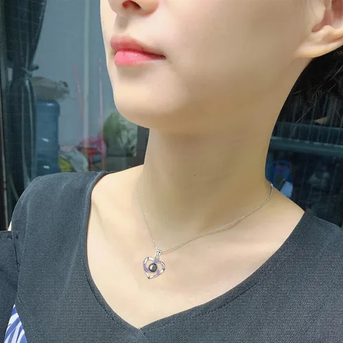 Vista 2 de I Love You 100 Languages Necklaces for Women Mother's Day Gifts for WomenGirlDaughterWife