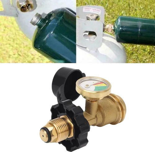 Vista 7 de El adaptador del tanque de gas de POL universal fácil instala el material de latón para los aparatos de gas