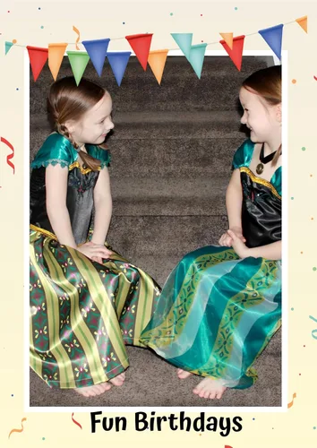 Vista 3 de Cokos Box Vestido de coronación para niñas, disfraz de princesa y collar, accesorios de cumpleaños (oliva, 9-10 años)
