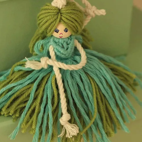Vista 2 de Milisten 100 cuentas redondas de madera natural con cara sonriente de 0.551 in para manualidades, pulseras, collares, joyas, guirnalda de macramé
