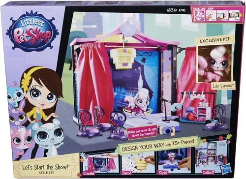 Vista 2 de Littlest Pet Shop Comencemos el conjunto de estilos de demostración