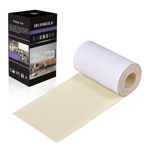 Vista 42 de Cinta de parche de reparación de cuero de 4 x 60 pulgadas, cinta autoadhesiva fuerte para muebles, sofás, sillones, asientos de automóvil, armarios