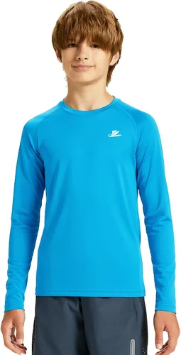 Vista 40 de Devoropa - Camiseta de compresión para niños pequeños, camiseta de fútbol y béisbol de manga larga, camiseta interior deportiva de secado rápido