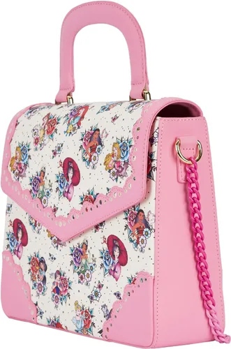 Vista 2 de Loungefly Disney Princess Tattoo AOP - Bolso cruzado