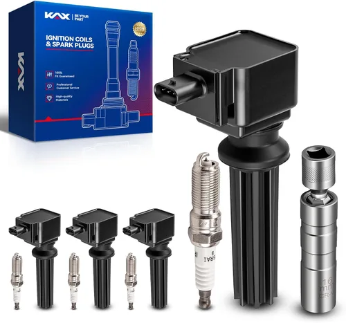 Vista 20 de Bobina de encendido KAX UF434 1 paquete Compatible con Impala, Equinox, G6, Malibu, Silverado 1500, Uplander, Torrent, Lucerne, Express 1500, Sierra