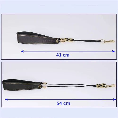 Vista 5 de Saxofón Saxofón Correa de cuello negro para saxo barítono alto tenor soprano, súper fibra, gancho de metal, instrumentos musicales accesorios piezas