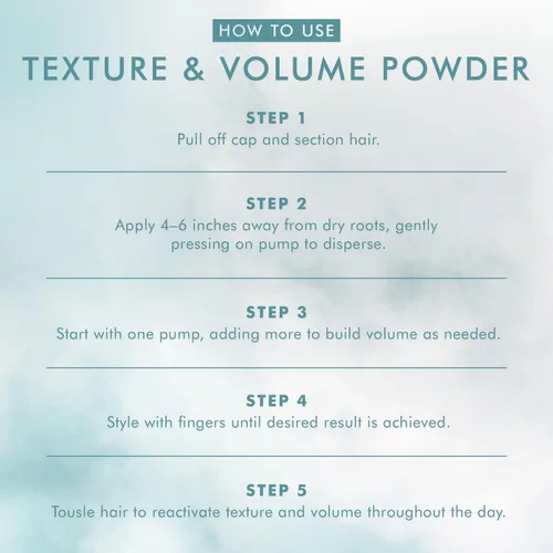 Vista 6 de Moroccanoil Textura y volumen en polvo, 0.28 onzas líquidas
